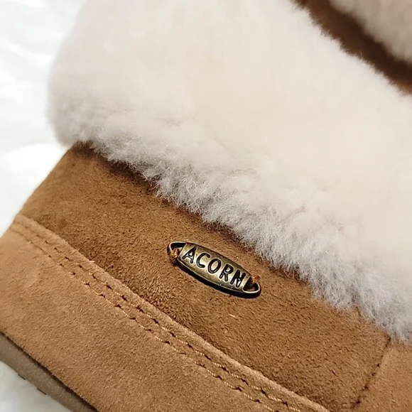 Acorn | Genuine Sheepskin Slipper Boots - Picture 4 of 14